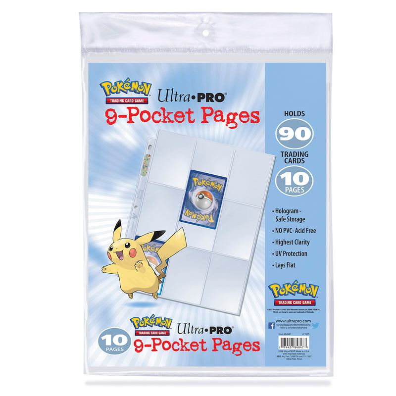 Pokemon 9-Pocket Card Pages