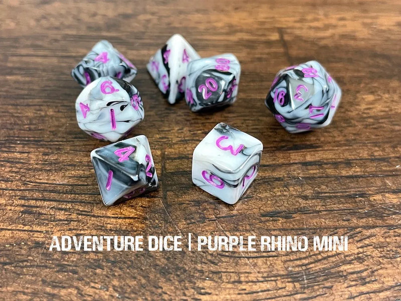 Adventure Dice: Mini Polyhedral Dice Sets