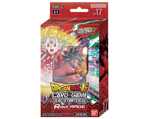 Dragon Ball Super - Zenkai Series 1 - Starter Deck Red Rage