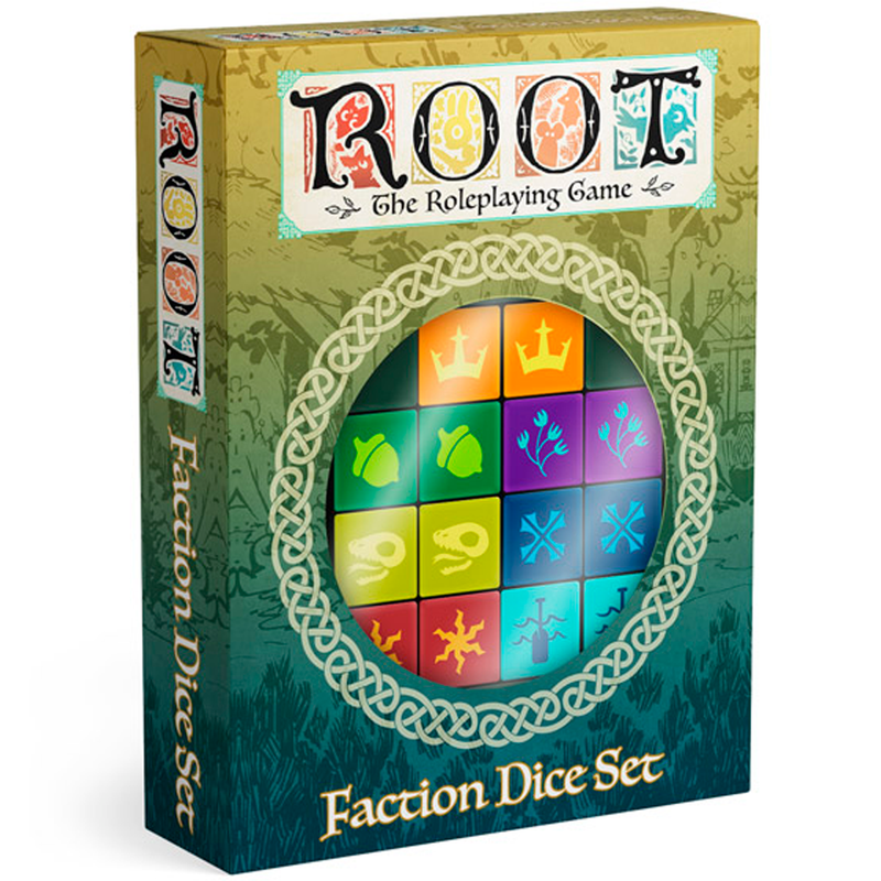 Roleplaying Game - Root The Roleplaying Game - Faction Dice set