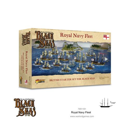 Warlord Games - Black Seas - Royal Navy Fleet (1770-1830)