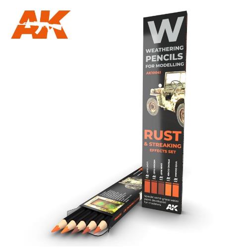 AK Interactive Weathering Watercolour Pencils