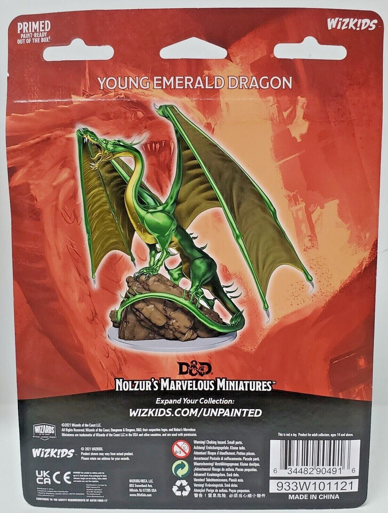 Wizkids - D&D Nolzurs Marvelous Miniatures: Wave 17 - Young Emerald Dragon