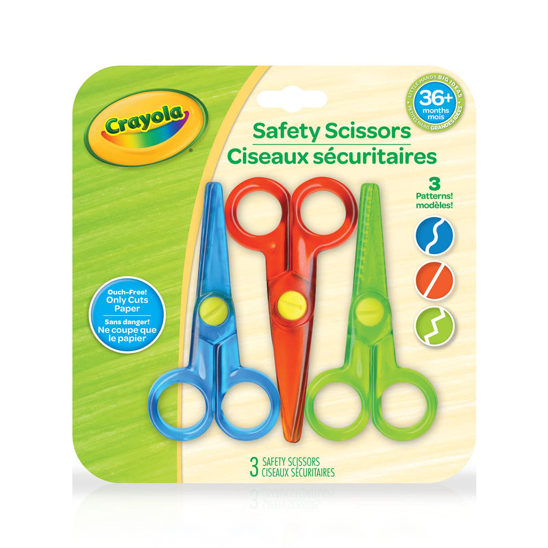 Crayola - Safety Scissors (3 ct)