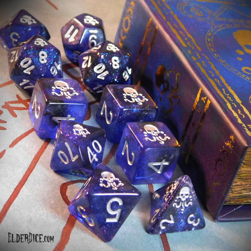 Dice - Infinite Black - Mythic Elder Dice