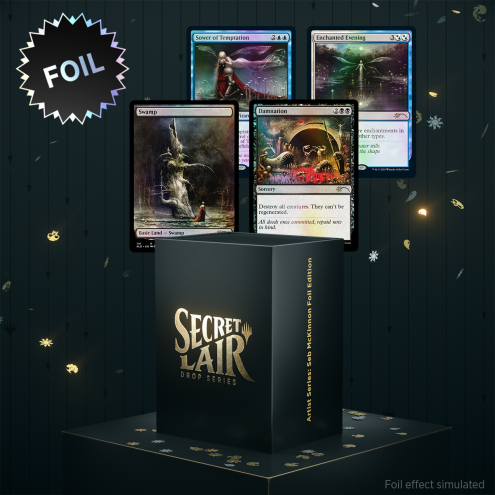 Secret Lair: Artist Series Seb McKinnon Foil Edition