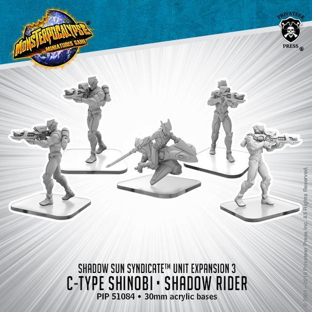 Shadow Sun Units: C-Type Shinobi and Shadow Rider