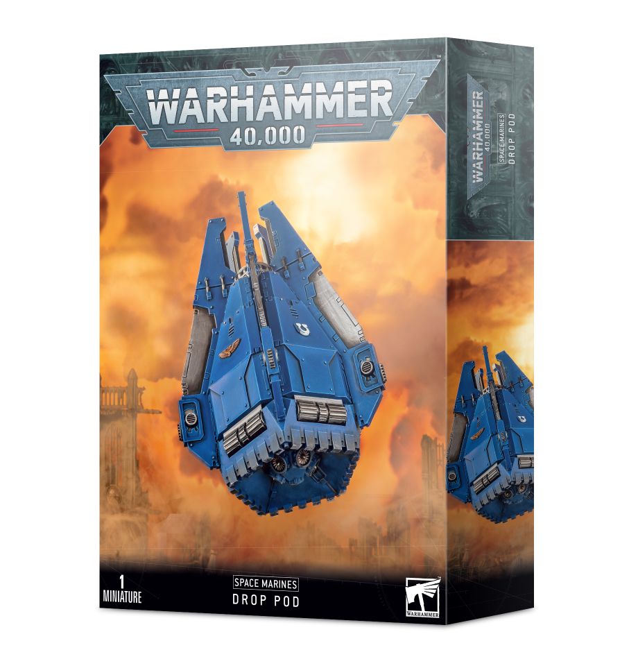 40K -  Space Marines - Drop Pod | Event Horizon Hobbies CA