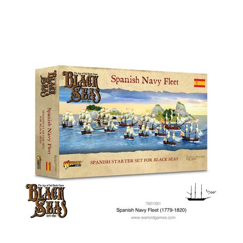 Warlord Games - Black Seas - Spanish Navy Fleet (1770-1830)