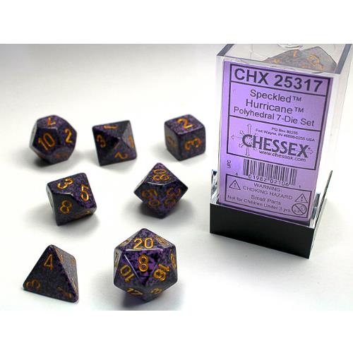 Dice - Chessex - Polyhedral (7pc) - Speckled | Event Horizon Hobbies CA