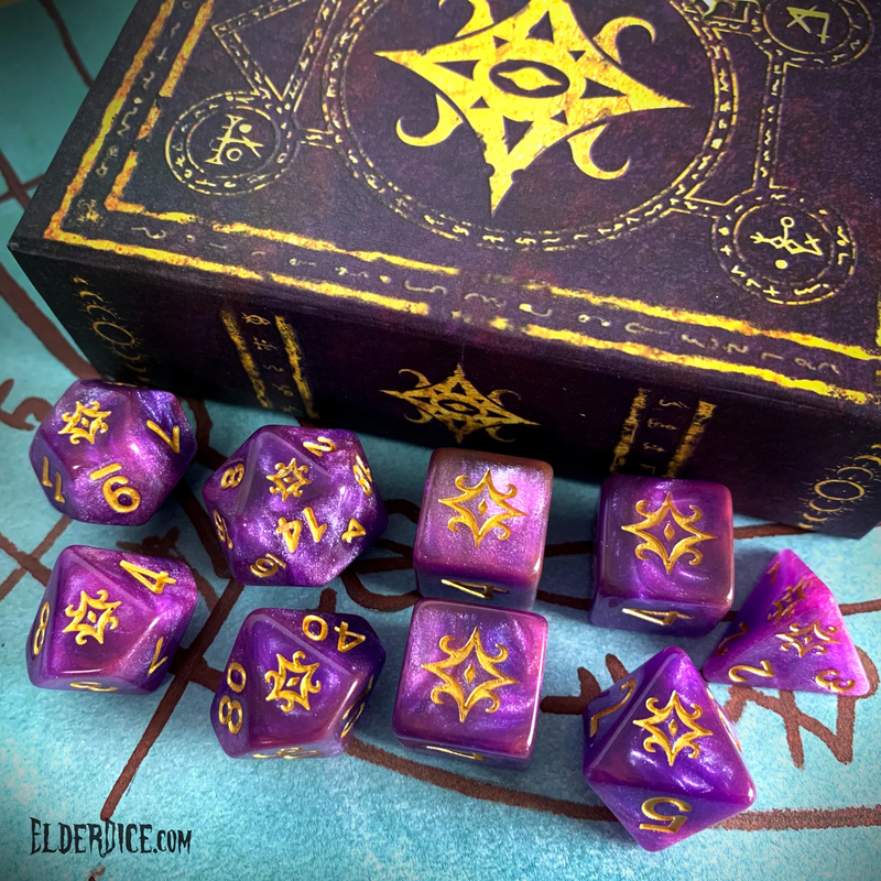 Dice - Infinite Black - Elder Dice