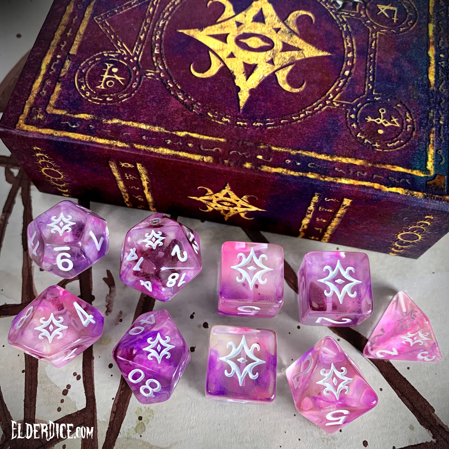 Dice - Infinite Black - Elder Dice | Event Horizon Hobbies CA