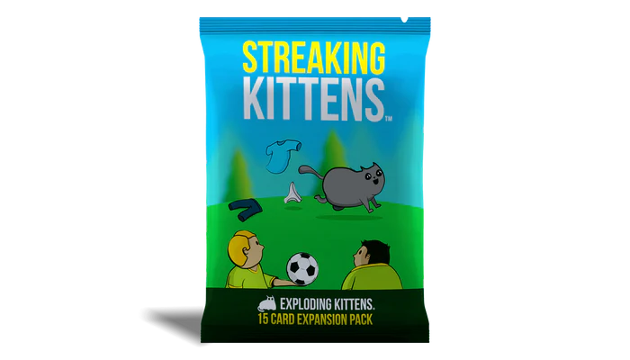 Board Game - Streaking Kittens - Exploding Kittens 15 card expansion Pack