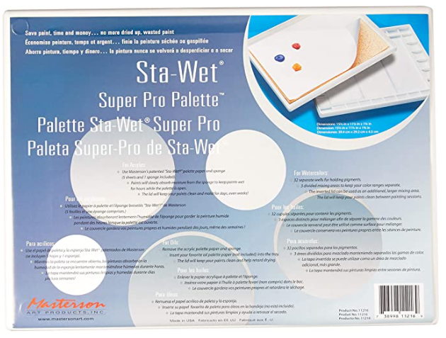 Sta-Wet Super Pro Palette