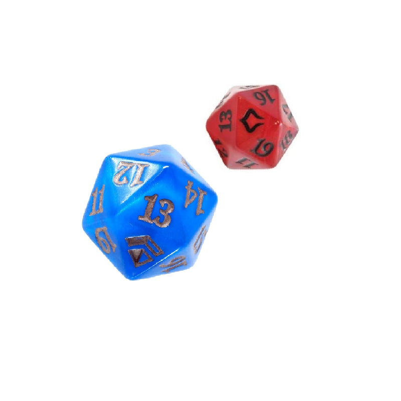 Assorted Magic: The Gathering Spin-Down D20 - Translucent