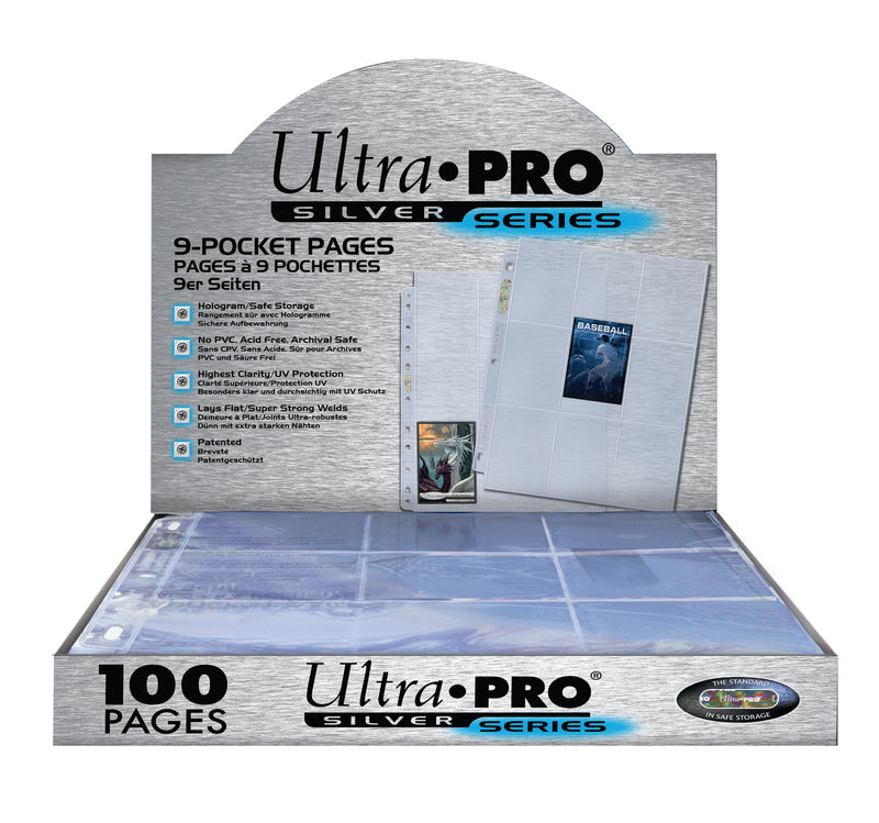 Ultra Pro Silver Series 9 Pocket Pages