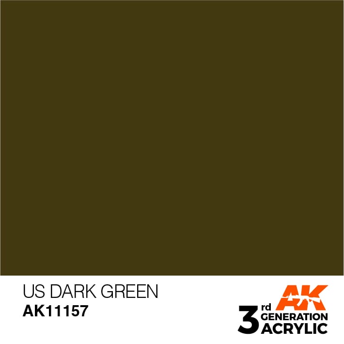 AK Interactive 3rd Generation - Green Tones