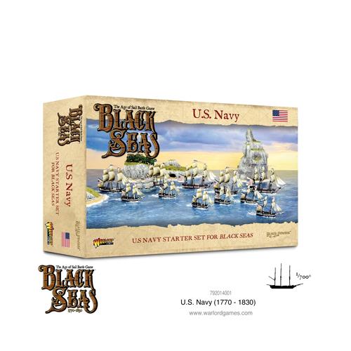 Warlord Games - Black Seas - U.S. Navy Fleet (1770-1830)