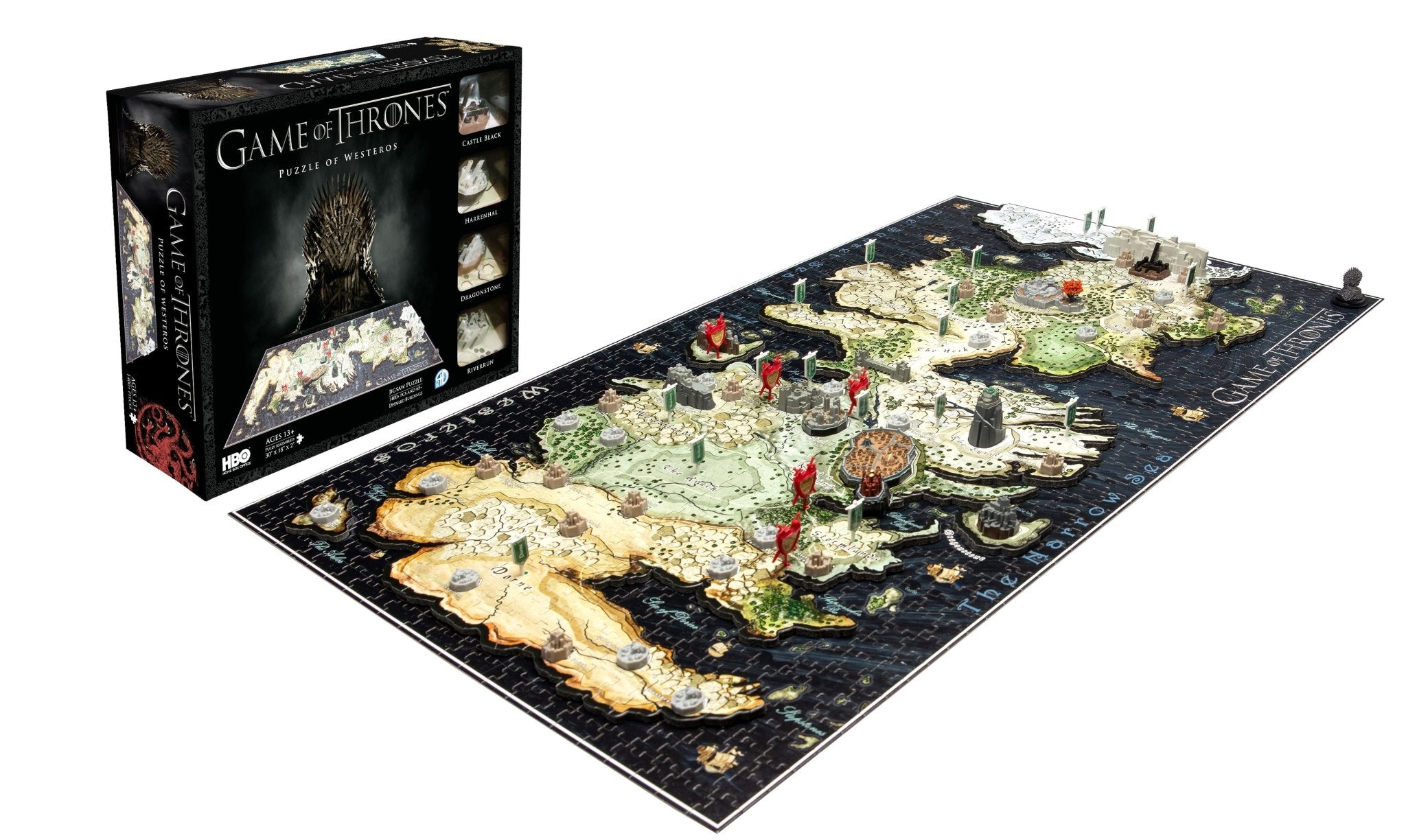 Puzzles - 4D Cityscape - Game of Thrones Westeros | Event Horizon Hobbies CA