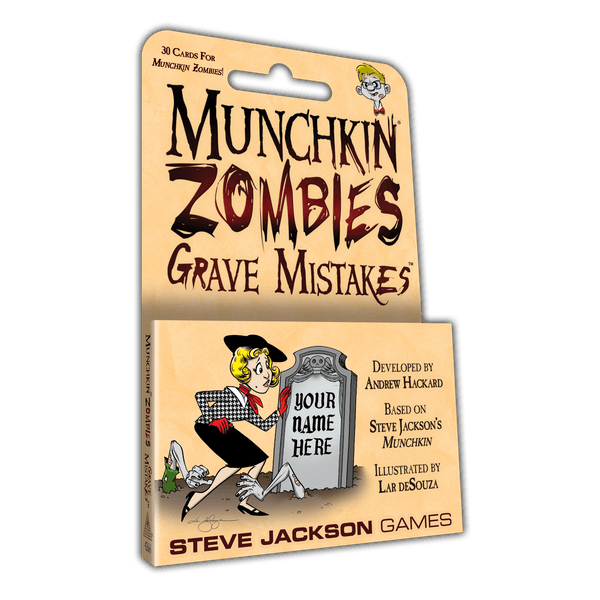 Munchkin Zombies Grave Mistakes